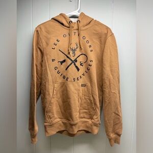 Brahma Mustard Brown Graphic Hoodie